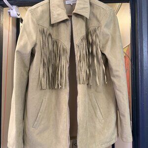 WeWoreWhat Fringe Jacket